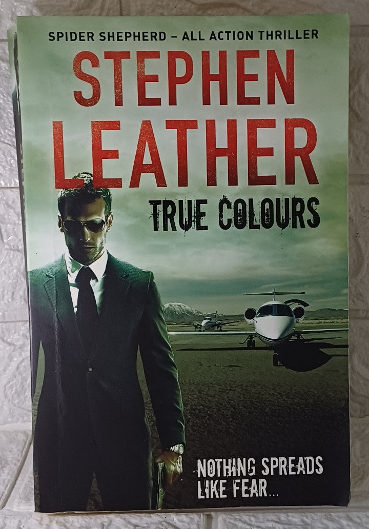 Front Cover Of True Colours (A Dan Shepherd Mystery) (Stephen Leather)