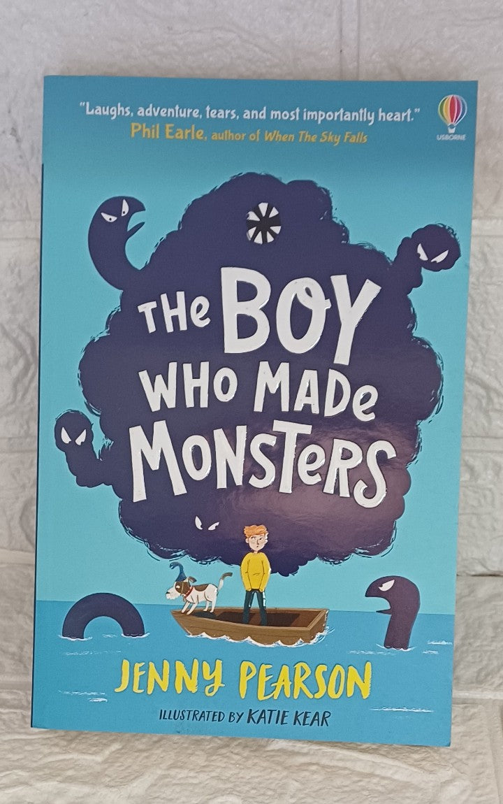 Front Cover Of The Boy Who Made Monsters (Jenny Pearson)