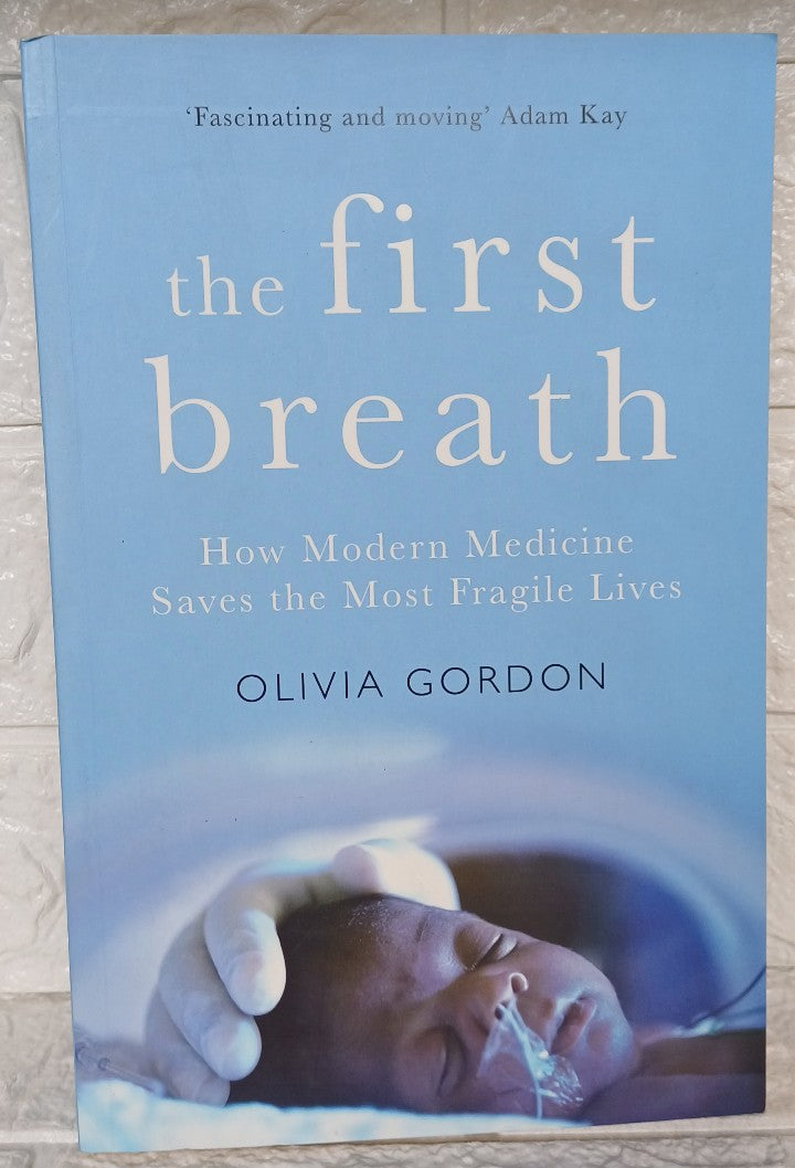 Front Cover Of The First Breath (Olivia Gordon)