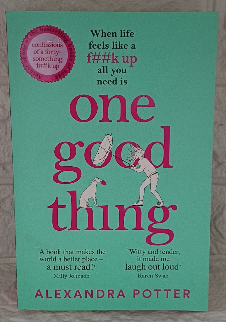 Front Cover Of One good thing (Alexandra Potter)