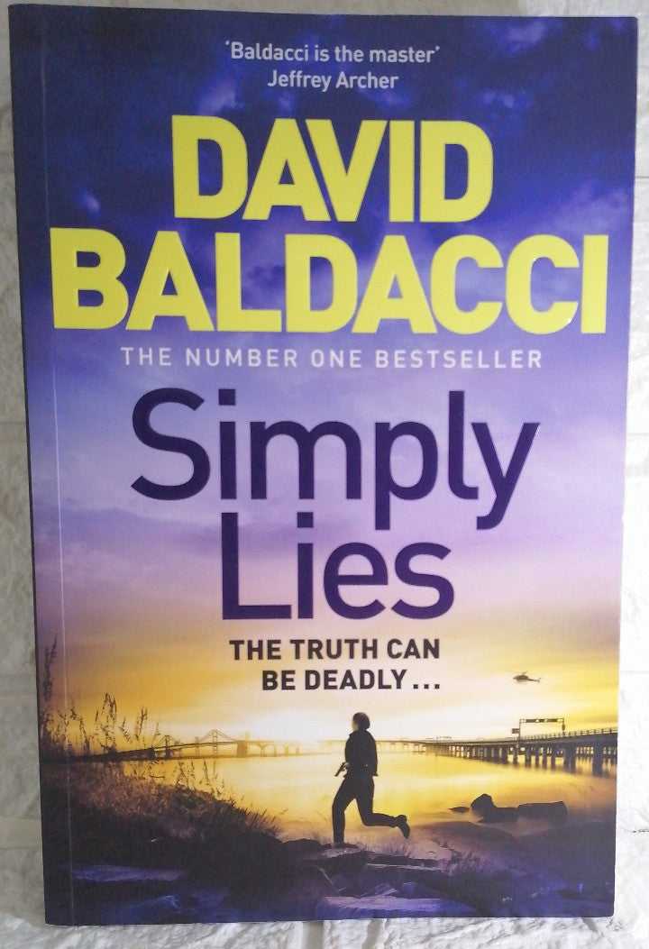 Front Cover Of Simply Lies (David Baldacci)