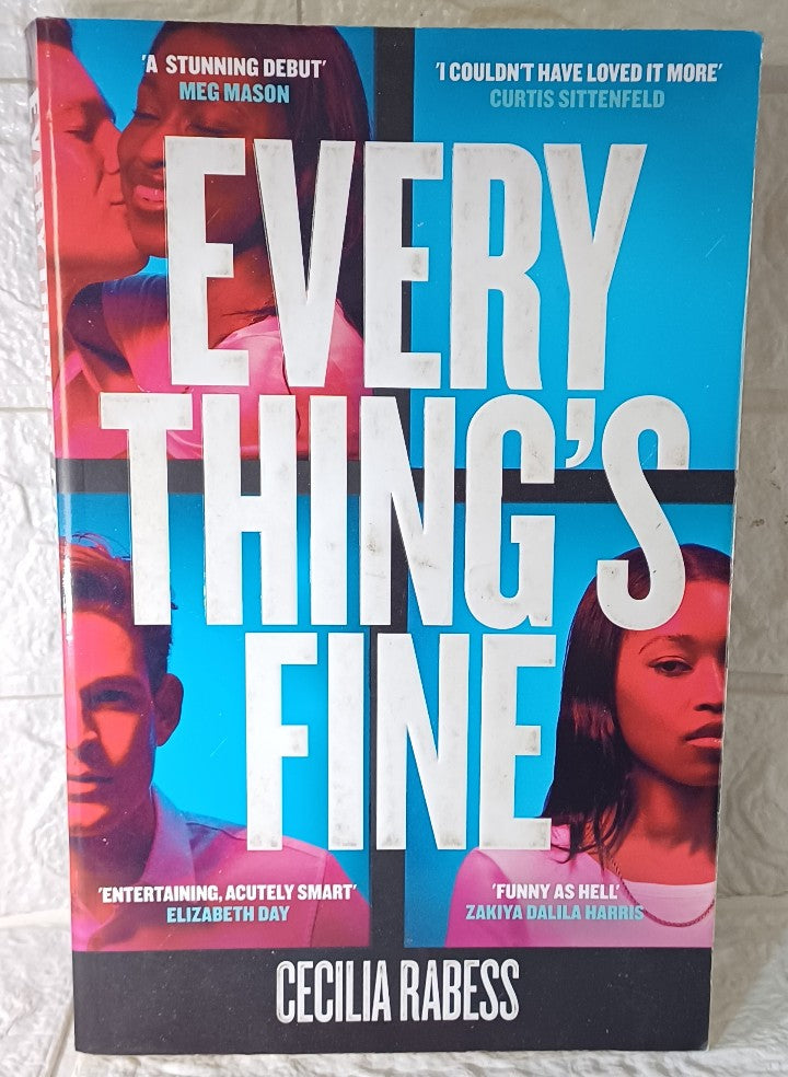 Front Cover Of Everything's fine (Cecilia Rabess)