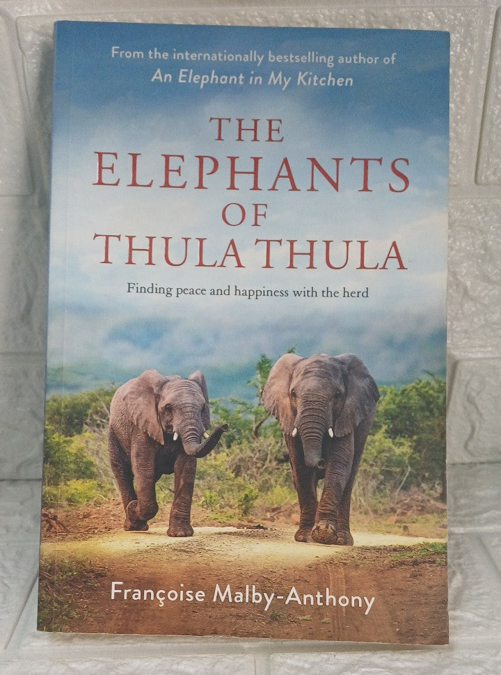 Front Cover Of The Elephants of Thula Thula (Fran��oise Malby-Anth