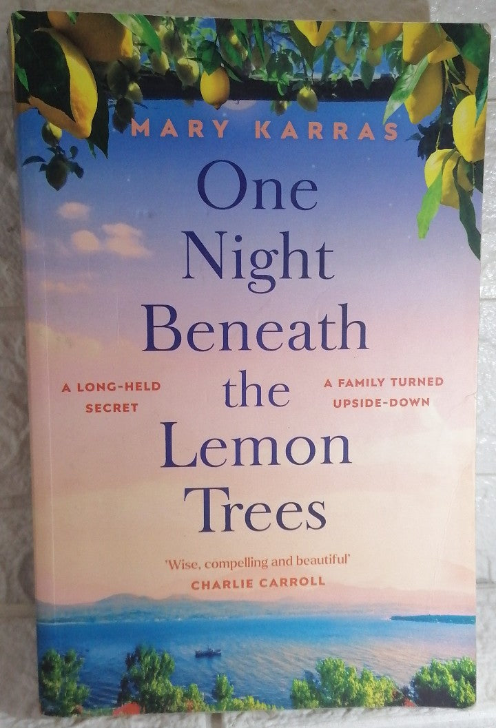 Front Cover Of One Night Beneath the Lemon Trees (Mary Karras)