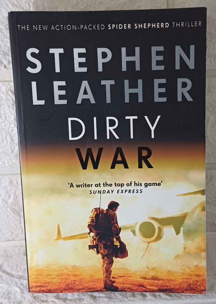 Front Cover Of Dirty War (The Spider Shepherd Thrillers) (Stephen Leather)