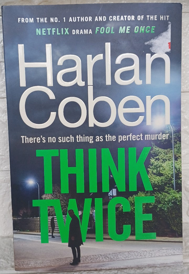 Front Cover Of Think Twice (Myron Bolitar #12) (Harlan Coben)