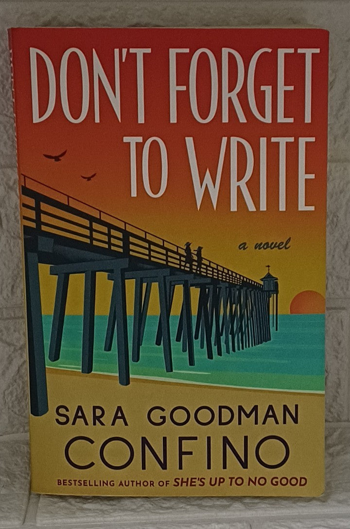 Front Cover Of Don't Forget to Write (Sara Goodman Confino)
