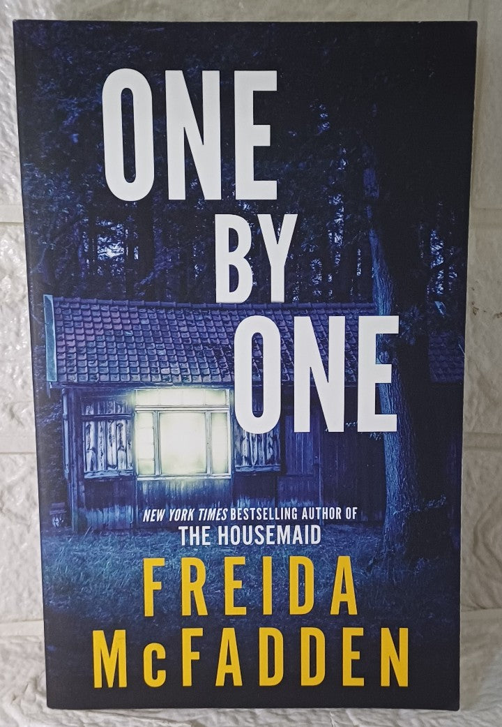 Front Cover Of One by One: A Lost in the Woods Survival Thriller (Freida McFadden)