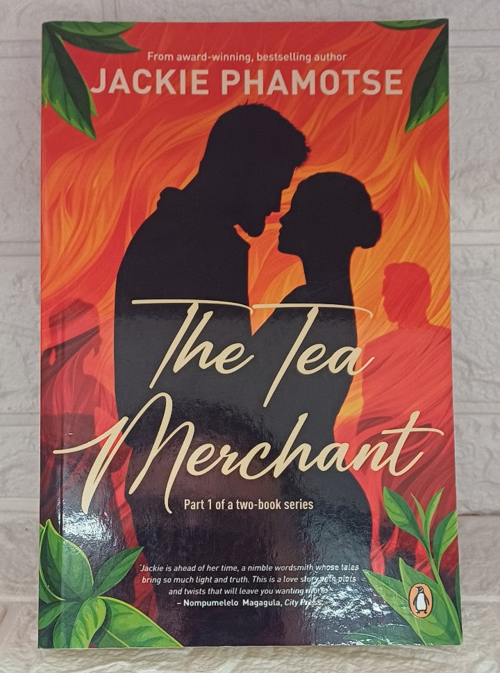 Front Cover Of The Tea Merchant (Jackie Phamotse)