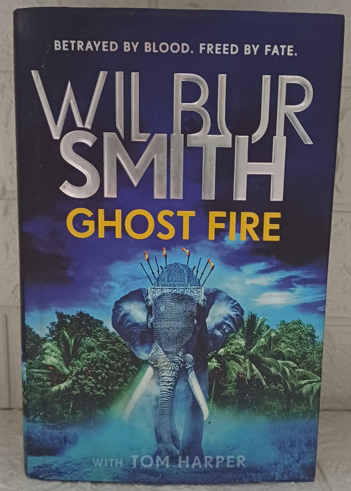 Front Cover Of Ghost Fire (Courtney publication, #19; Courtney chronological, #6) (Wilbur Smith; Tom Harper)