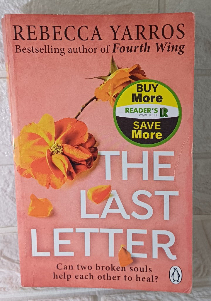Front Cover Of The Last Letter (Rebecca Yarros)