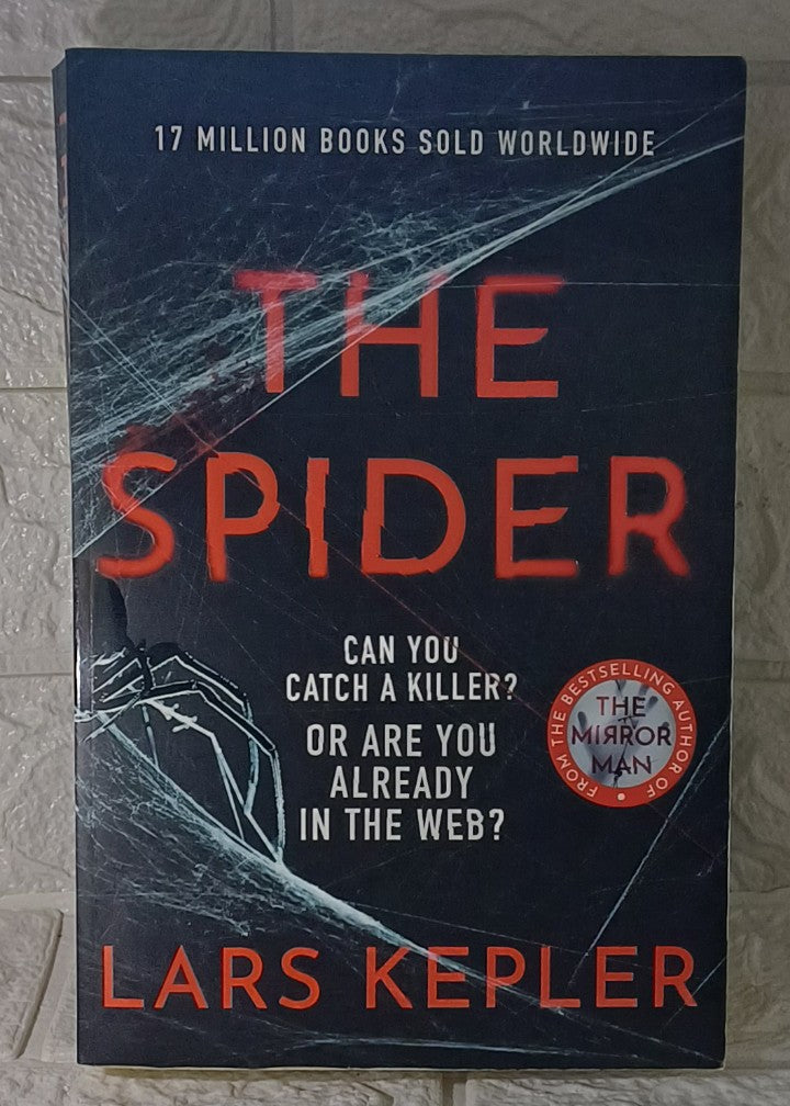 Front Cover Of Zaffr The Spider. (Lars Kepler)