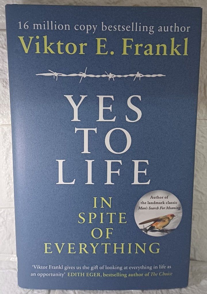 Front Cover Of Yes To Life In Spite of Everything (Franz Frankl)