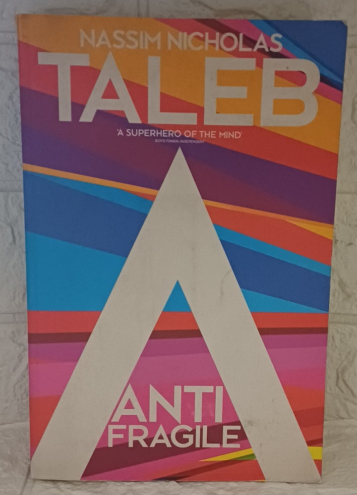 Front Cover Of Antifragile: Things That Gain from Disorder (Nassim Nicholas Taleb)