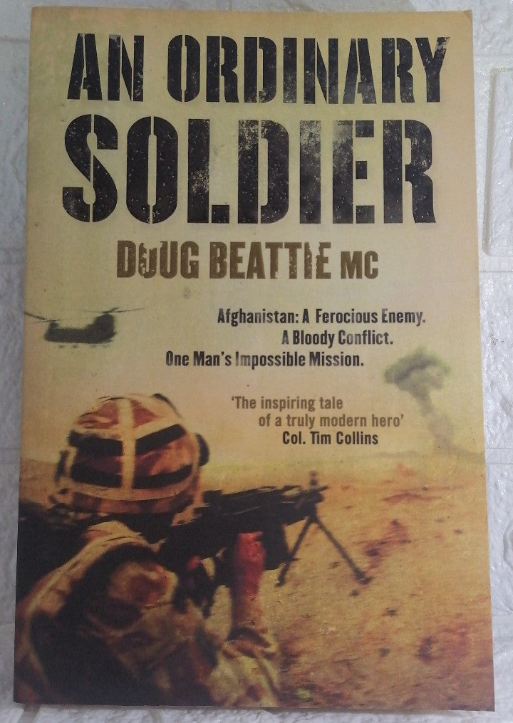 Front Cover Of An Ordinary Soldier (Doug Beattie)