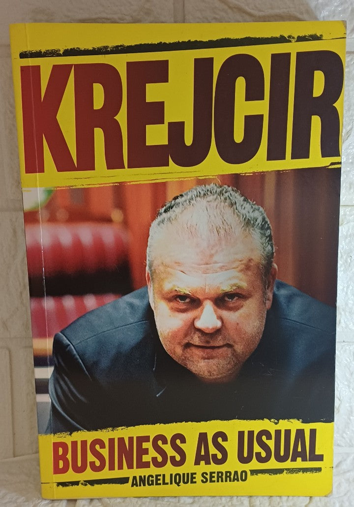 Front Cover Of Krejcir: Business as usual (Angelique Serrao)