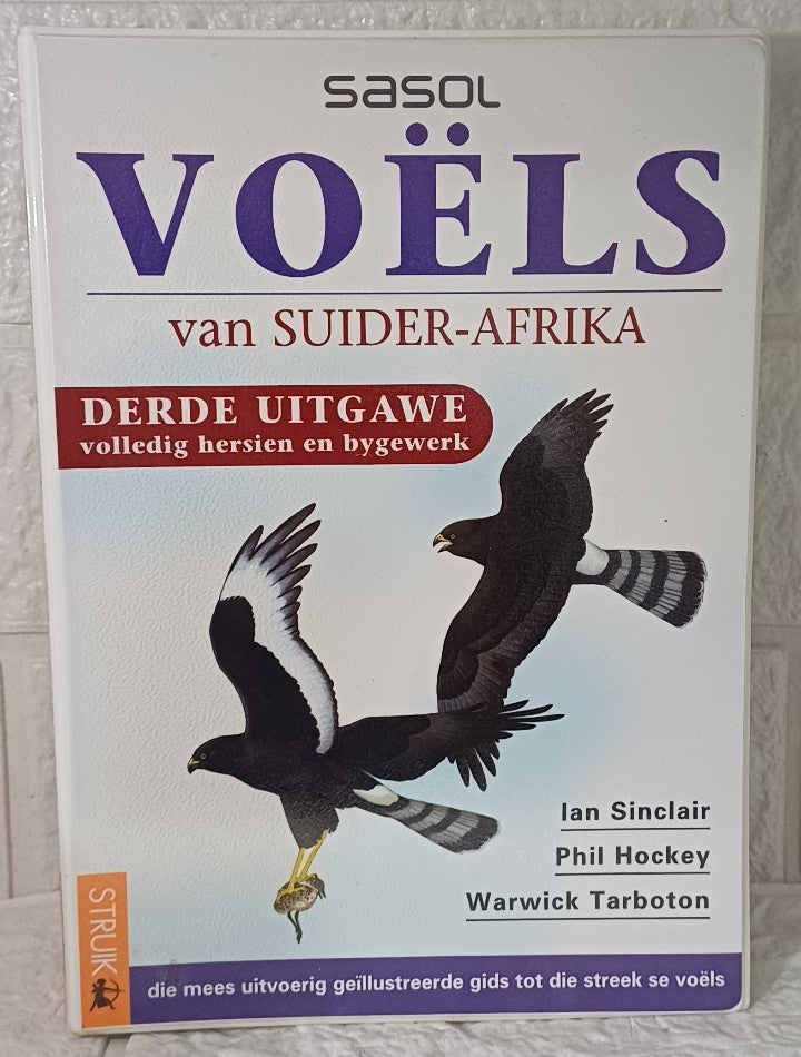 Front Cover Of SASOL Voëls van SUIDER-AFRIKA (Ian Sinclair