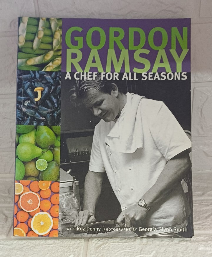 Front Cover Of A Chef for All Seasons (Gordon Ramsay; Roz Denny)