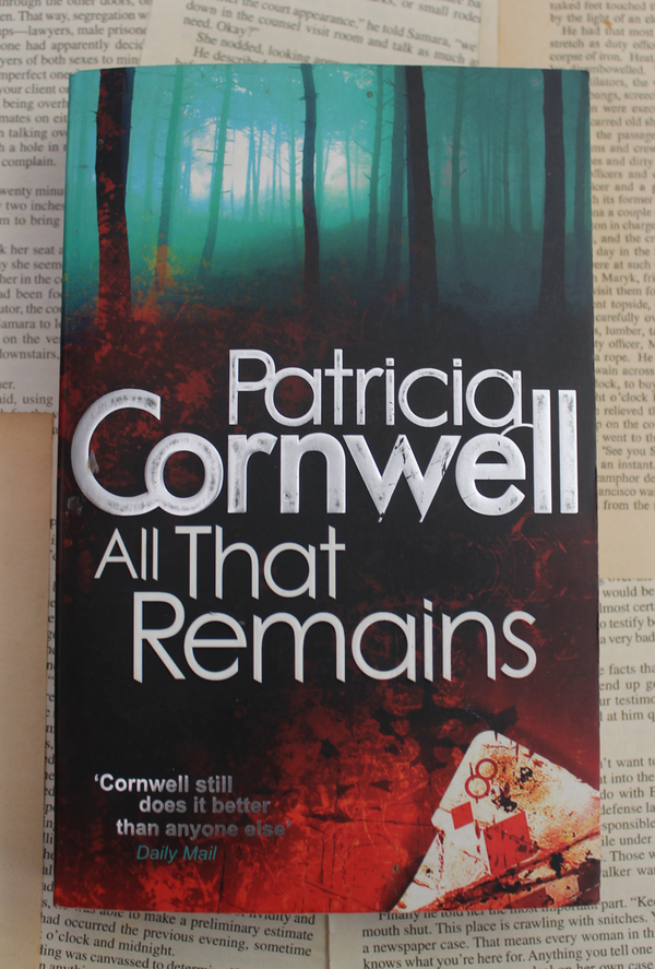 Front Cover Of All That Remains  (Patricia Cornwell)