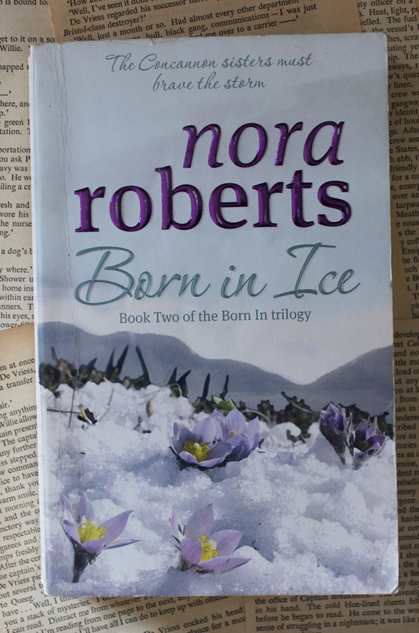 Front Cover Of Born In Ice  (Nora Roberts)