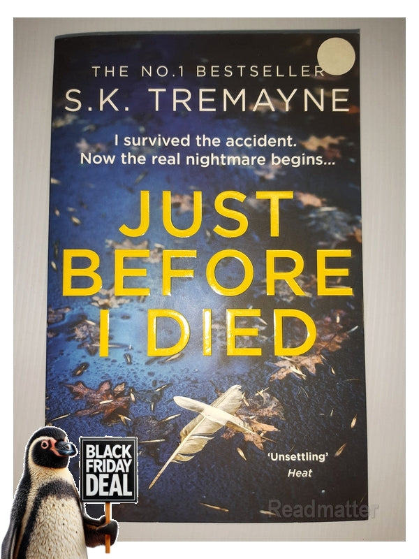 Front Cover Of The Best-Selling Book Just Before I Died S. K. Tremayne