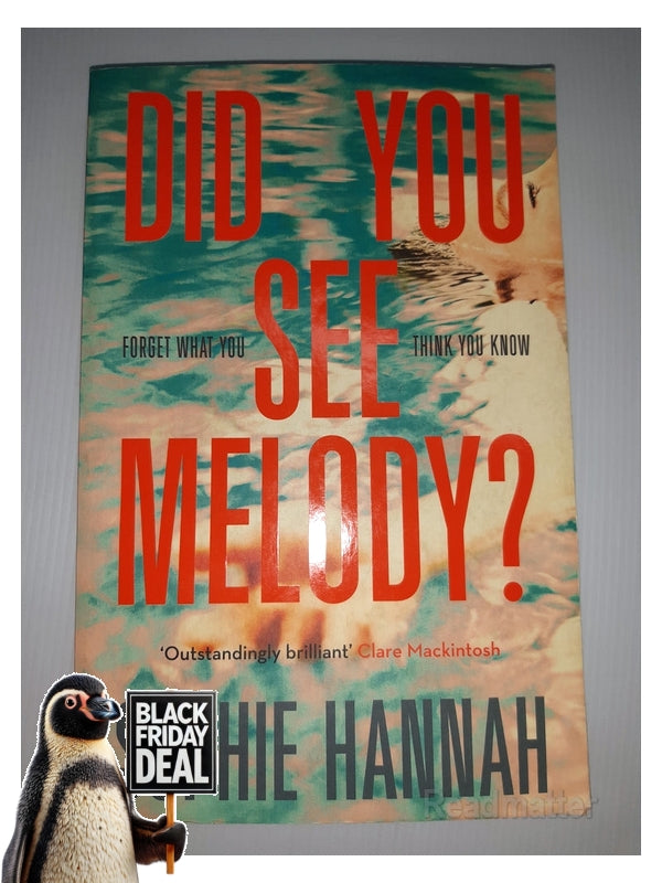 Front Cover Of The Best-Selling Book Did You See Melody Sophie Hannah