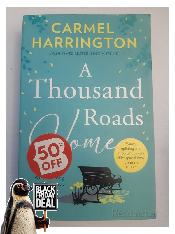 Front Cover Of The Best-Selling Book A Thousand Roads Home Carmel Harrington