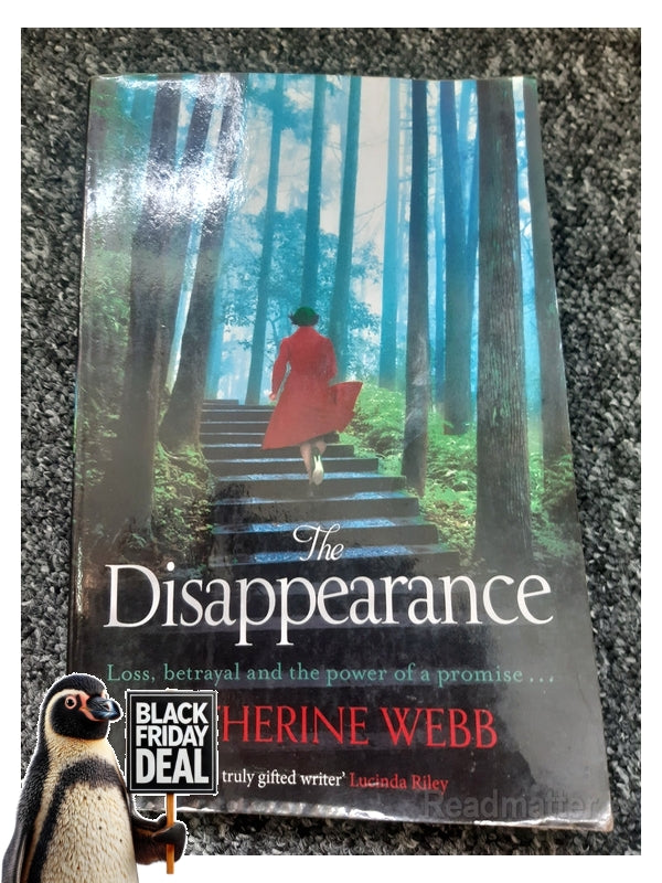 Front Cover Of The Best-Selling Book The Disappearance Katherine Webb
