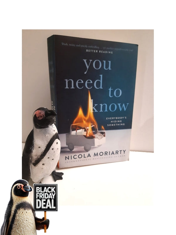 Front Cover Of The Best-Selling Book You Need To Know Nicola Moriarty