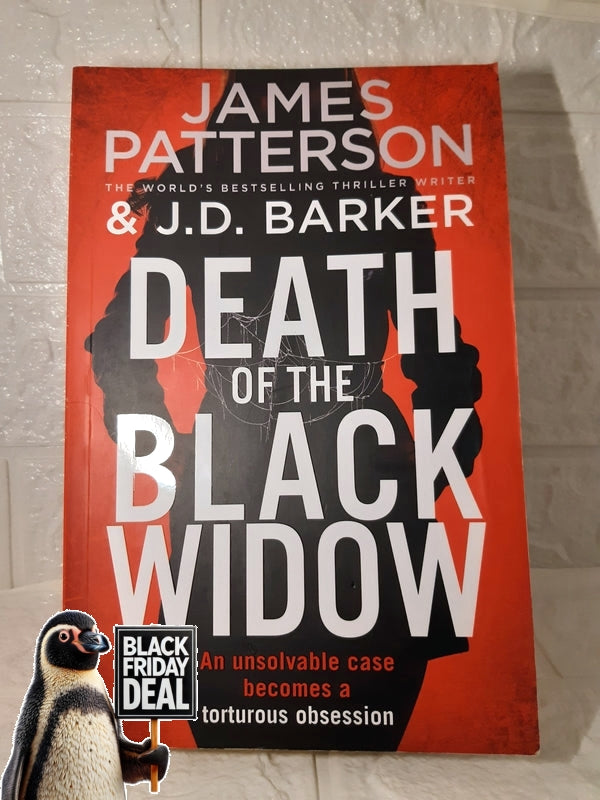 Front Cover Of The Best-Selling Book Death Of The Black Widow James Patterson