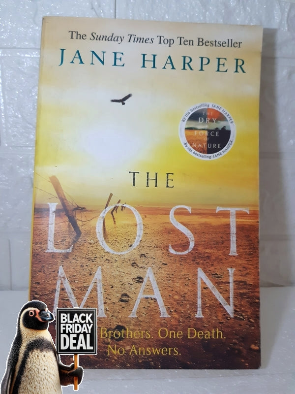 Front Cover Of The Best-Selling Book The Lost Man Jane Harpe