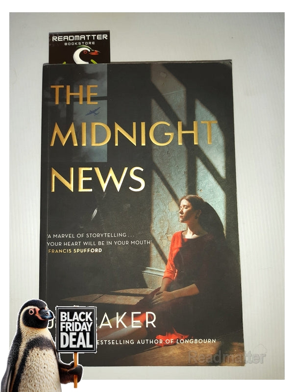Front Cover Of The Best-Selling Book The Midnight News Jo Baker