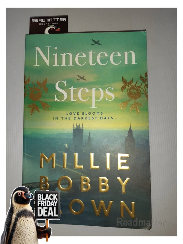 Front Cover Of The Best-Selling Book Nineteen Steps Millie Bobby Brown