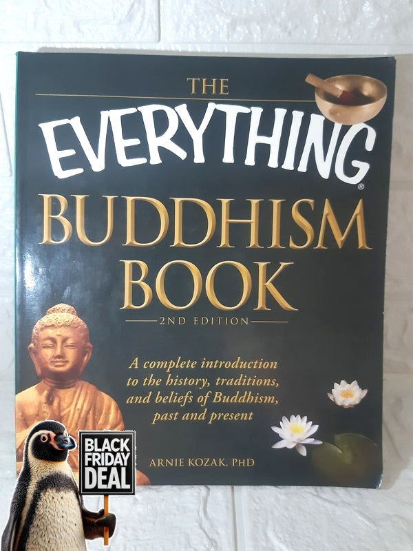 Front Cover Of The Best-Selling Book The Everything Buddhism Book Arnie Kozak
