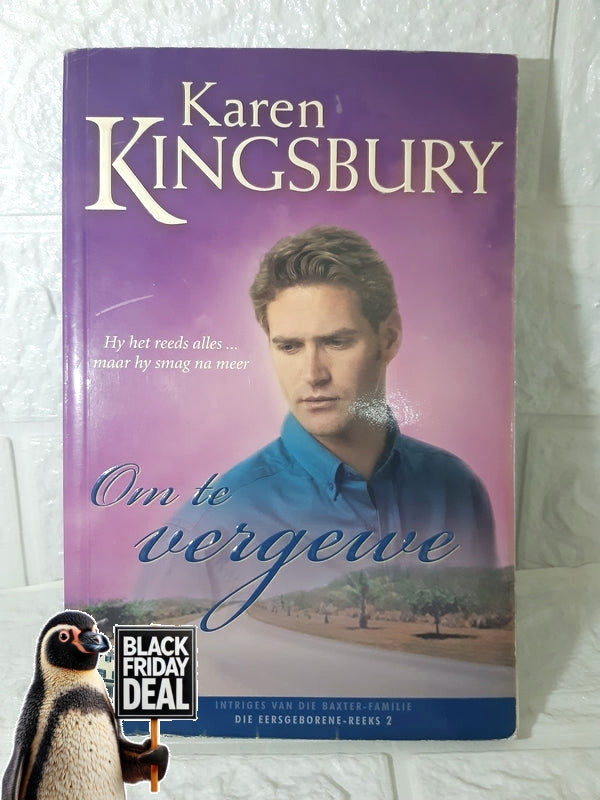 Front Cover Of The Best-Selling Book Om Te Vergewe Karen Kingsbury