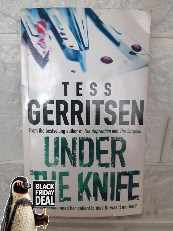 Front Cover Of The Best-Selling Book Under The Knife Tess Gerritsen