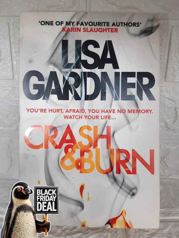 Front Cover Of The Best-Selling Book Crash And Burn Lisa Gardner