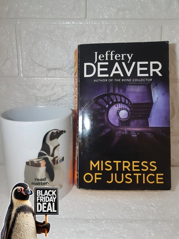 Front Cover Of The Best-Selling Book Mistress Of Justice Jeffery Wilds Deaver