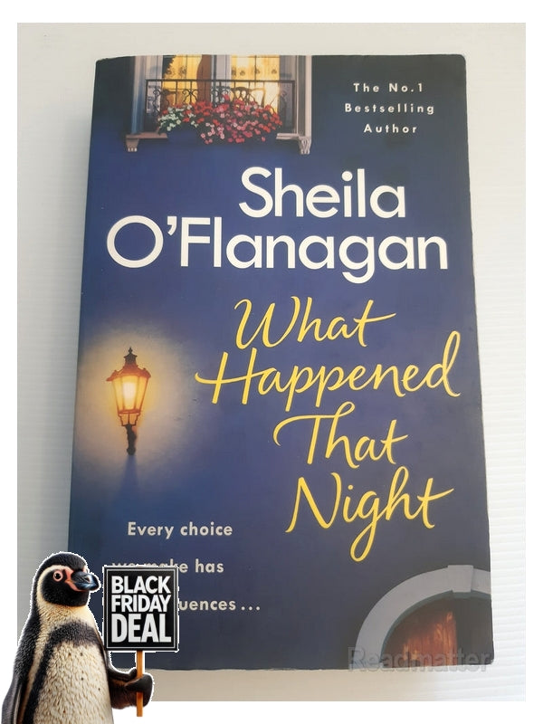 Front Cover Of The Best-Selling Book What Happened That Night: A Page-Turning Read By The No. 1 Bestselling Author Sheila O'Flanagan