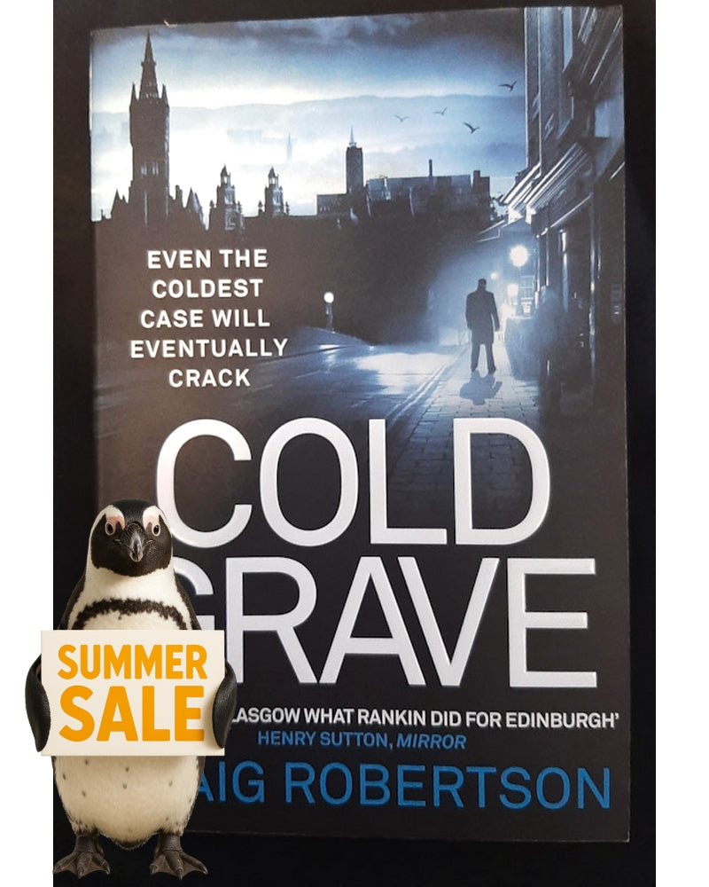 Front Cover Of Cold Grave (Narey & Winter #3) (Craig Robertson)
