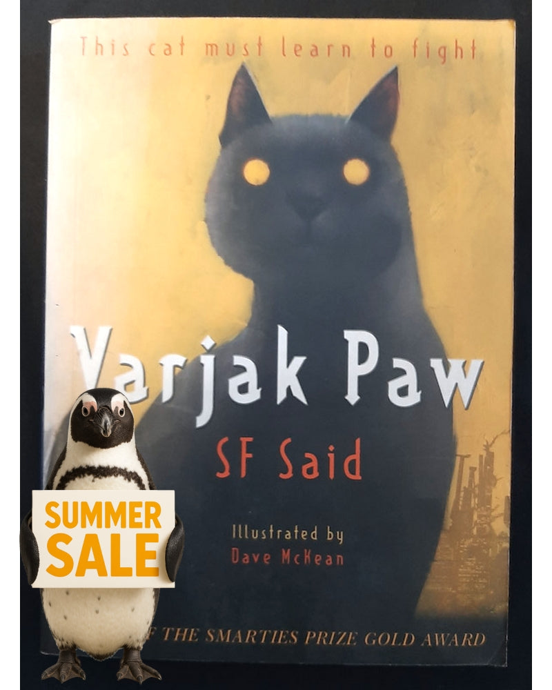 Front Cover Of Varjak Paw (Varjak Paw #1) (SF Said)