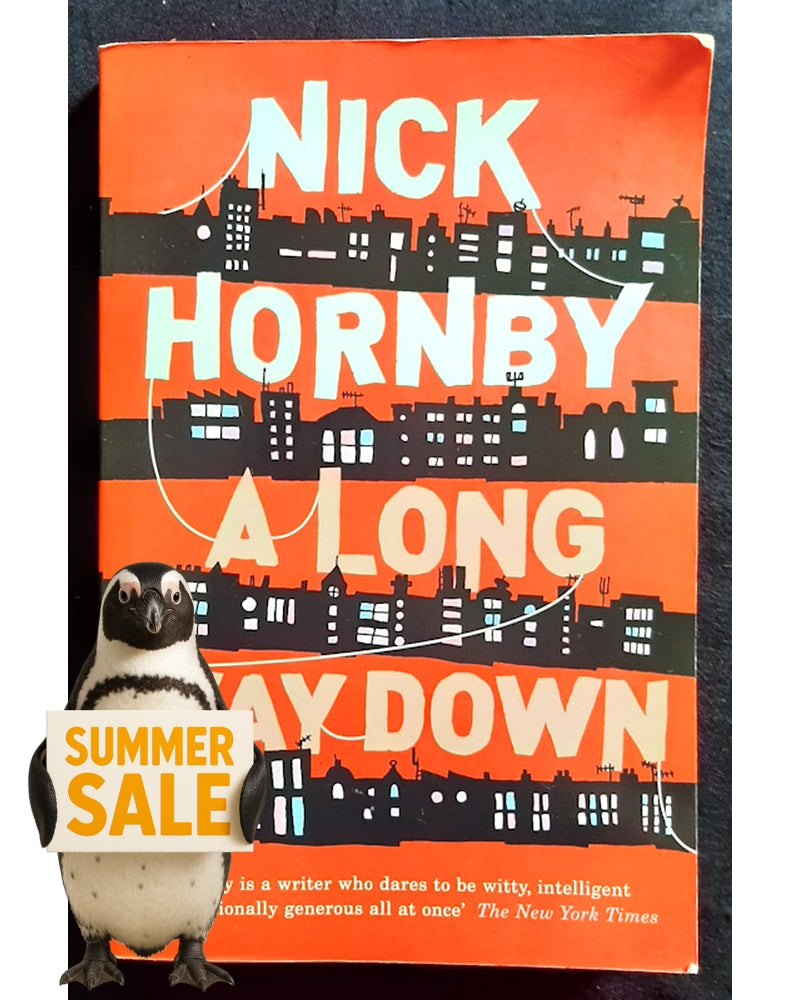Front Cover Of A Long Way Down (Nick Hornby)