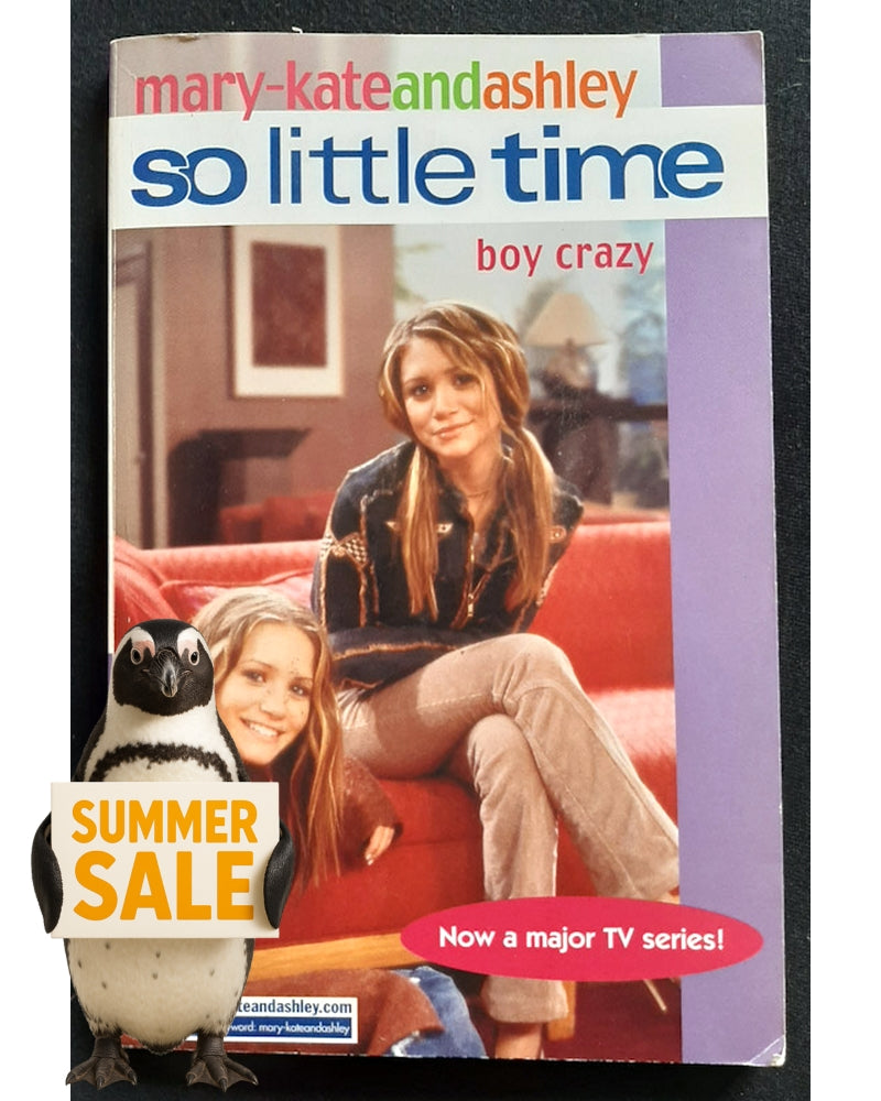 Front Cover Of Boy Crazy (So Little Time #11) (Mary-Kate and Ashley Olsen)