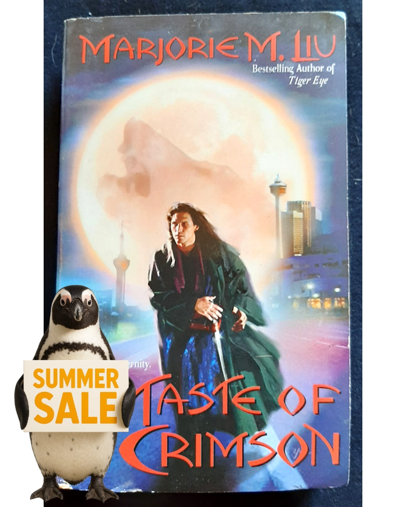 Front Cover Of A Taste of Crimson (Crimson City #2) (Marjorie M. Liu)