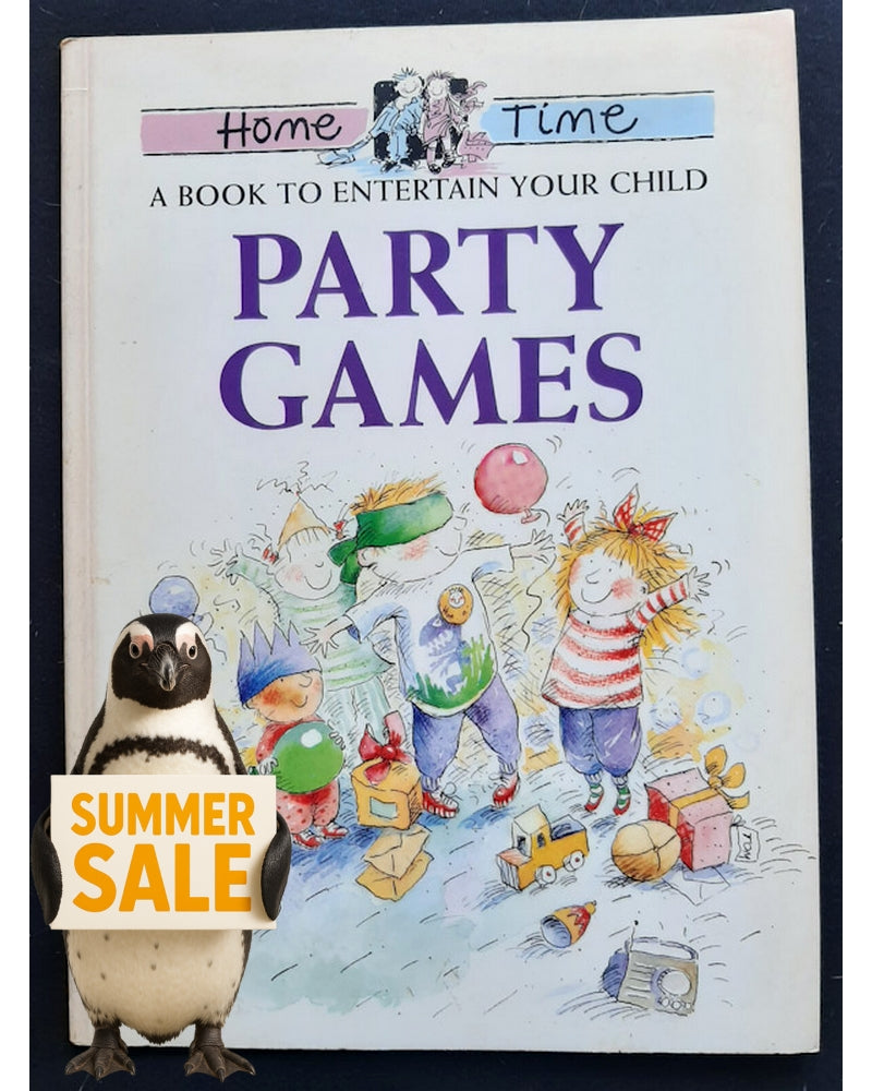 Front Cover Of Home Time: Party Games (Medium Paperback)