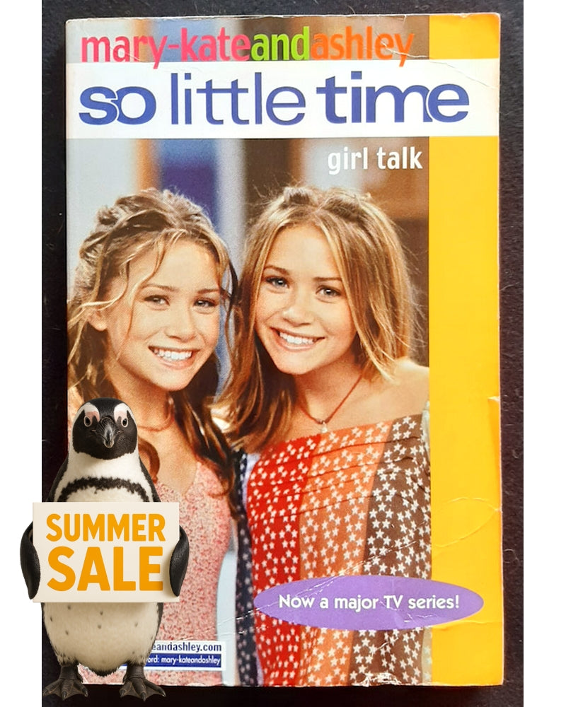Front Cover Of Girl Talk (So Little Time #7) (Mary-Kate and Ashley Olsen)