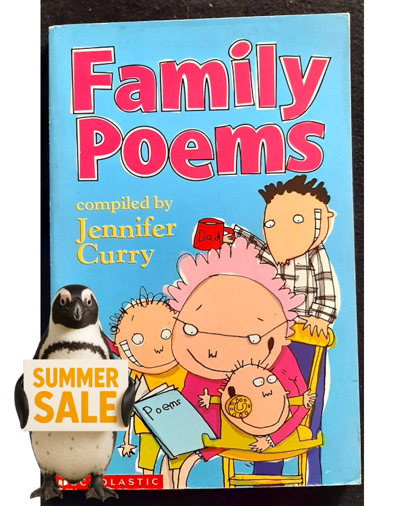 Front Cover Of Family Poems (Jennifer Curry)