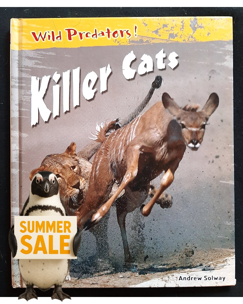 Front Cover Of Killer Cats (Andrew Solway)