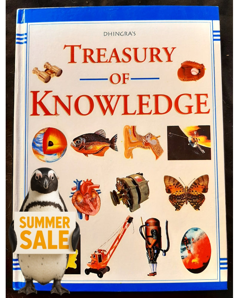 Front Cover Of Dhingra's Treasury of Knowledge (Extra Large Hardcover)