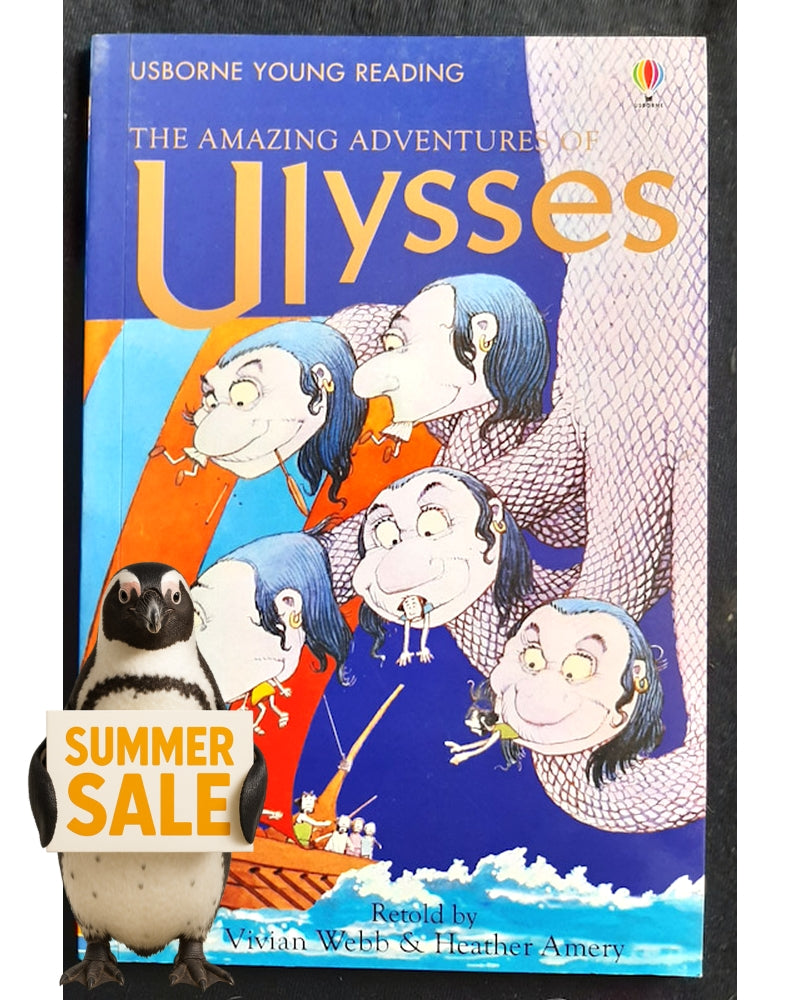 Front Cover Of Usborne Young Readers: The Amazing Adventures of Ulysses (Medium Paperback)